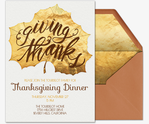 thanksgiving luncheon invitation