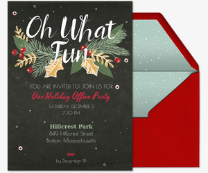 office holiday party online invitations evite com celebrations online invites